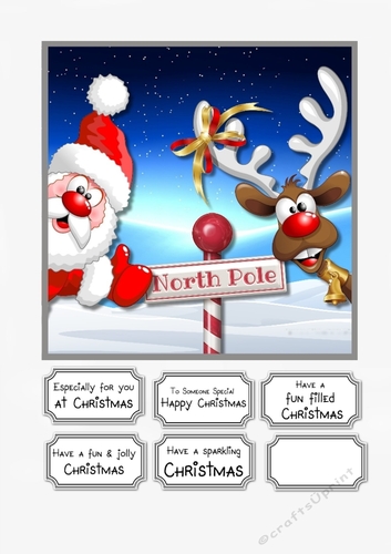 Santa and Rudolf