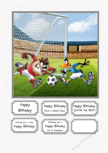 Taz and Daffy Football