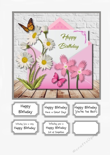 Flowers and Butterflies