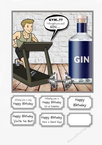 Gym....? I thought you said GIN