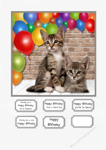 Cute Cats Birthday