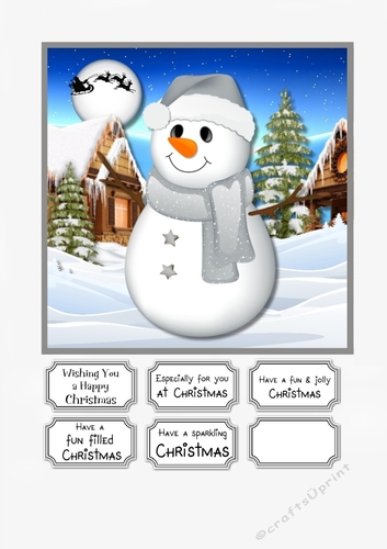 Snowman Christmas