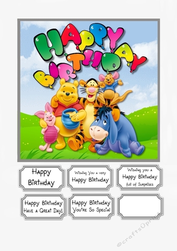 Winnie and Friends Birthday