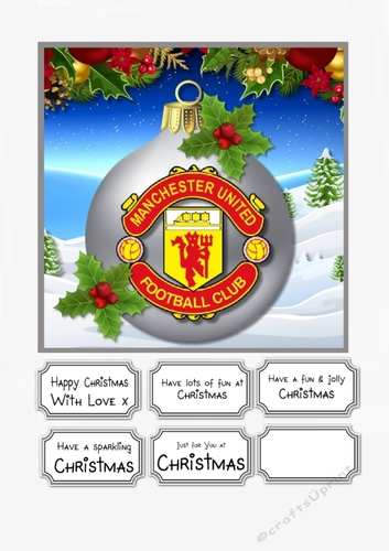 Manchester United fan Christmas
