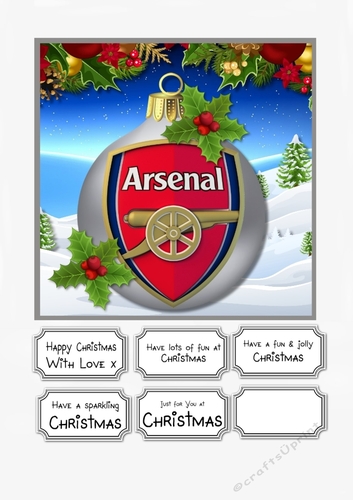Arsenal fan Christmas