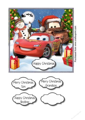 Disney Cars Christmas