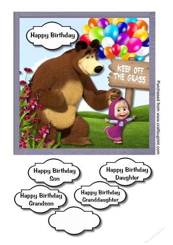 Masha and the Bear Birthday