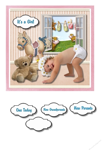 Baby in nursery