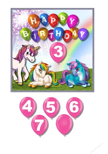 Unicorn birthday