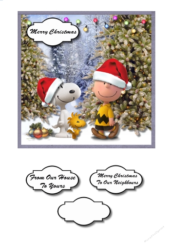 Charlie Brown and Snoopy Christmas