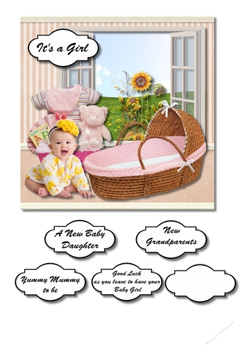 Baby Girl in Nursery