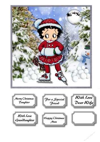 Betty Boop Christms
