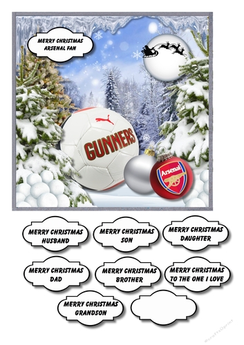Arsenal fc Christms 
