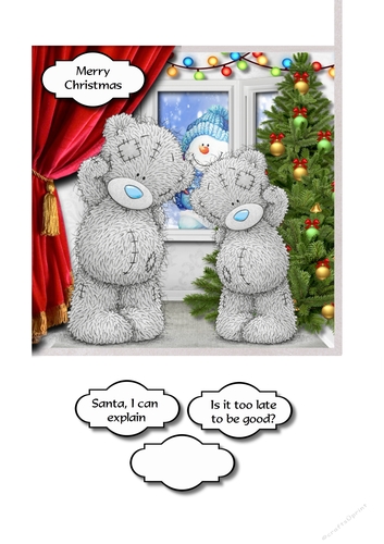 Tatty teddy Christmas