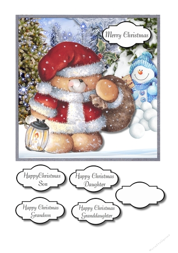 Forever Friends Christmas Santa