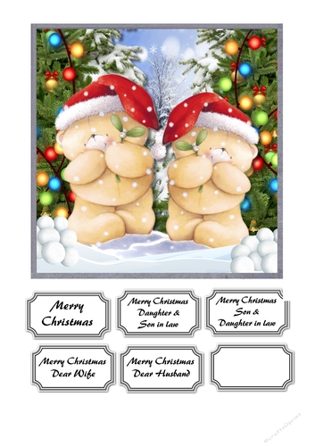 Forever Friends Christmas winter wonderland 2