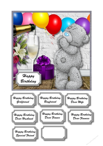 Tatty teddy Birthday celebration