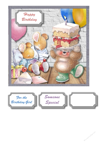 Woodland animal birthday
