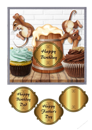 Beer, mice and cupcakes
