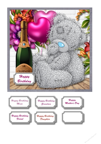 Tatty teddy Mothers Day and female birthday
