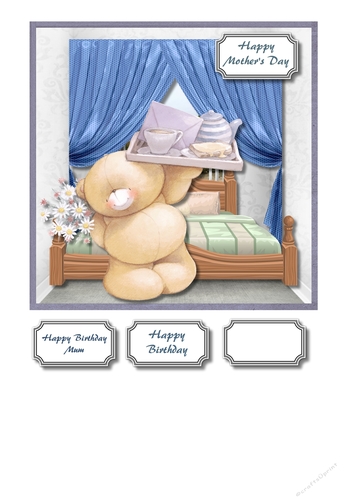 Forever friends breakfast in bed Mothers day or birthday