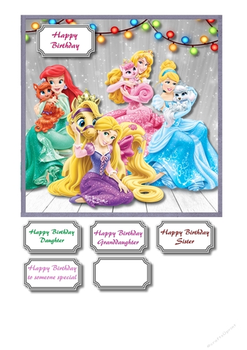 Disney princesses birthday