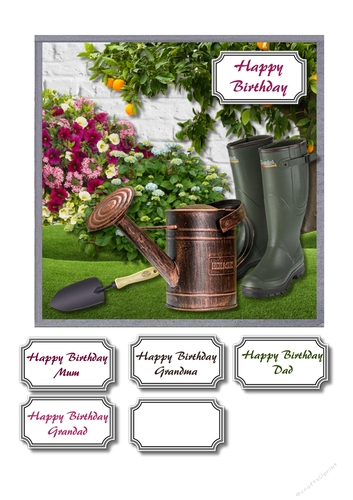 A spot of gardening