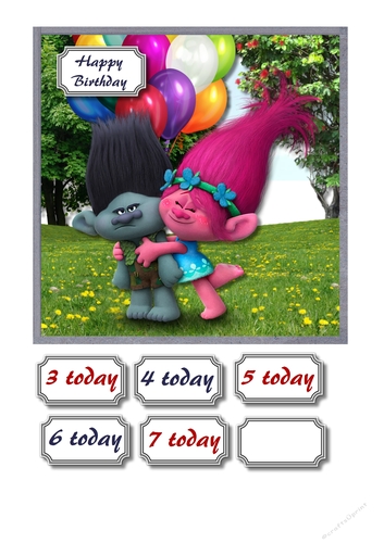 Trolls Birthday