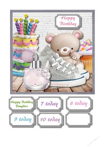 Young girl birthday