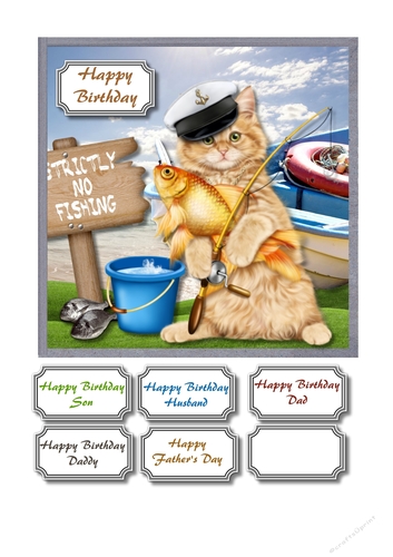 Cat fishing