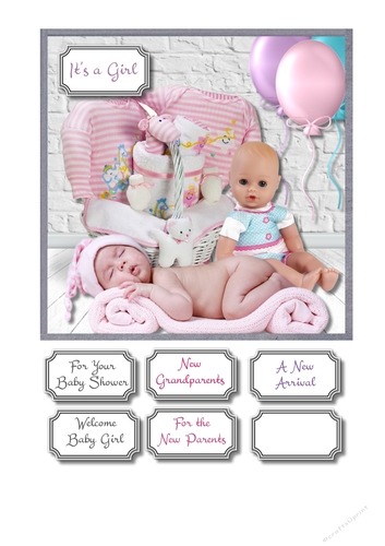 New Baby Girl / Baby Shower