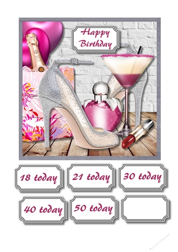 Ladies milestone birthday