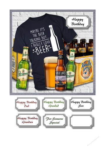 Its the beer talking