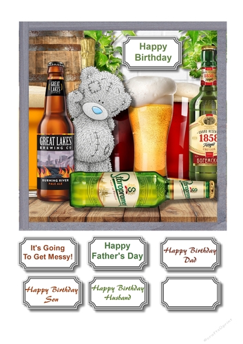 Tatty teddy...its going to get messy!