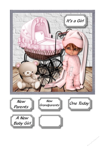 Its a Girl/First Birthday