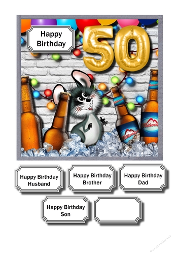 50th birthday male