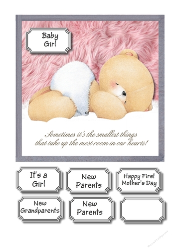 Forever friends New Baby Girl