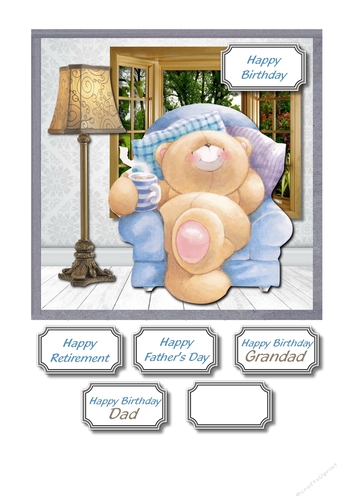 Forever friends fathers day, birthday grandad, dad or retirement
