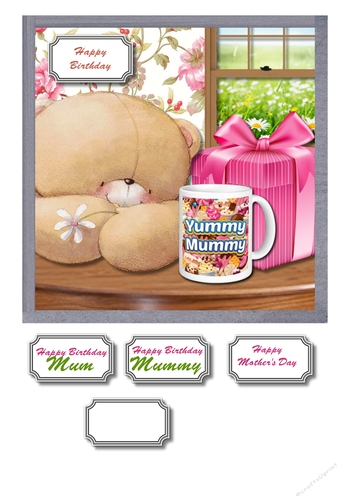 Yummy Mummy forever friends birthday or mothers day 