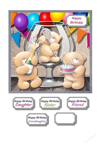 Forever friends 18th birthday for female