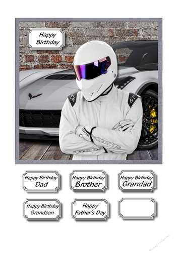 High performance car and Stig