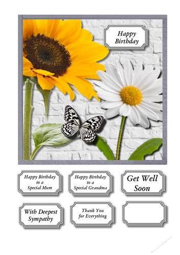 Floral card front 2