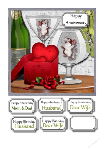 Anniversary or birthday for husband or wife