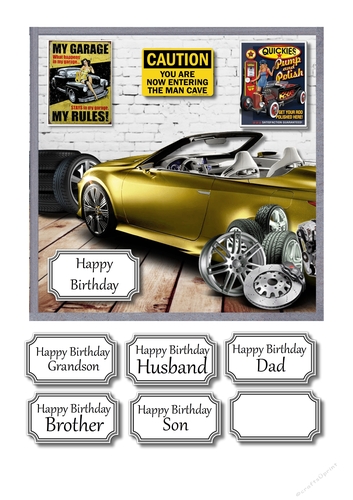 Car in garage