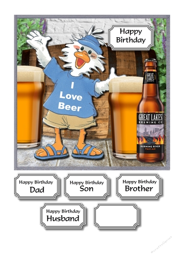 Duck I love beer