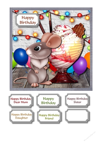 Ice cream sundae