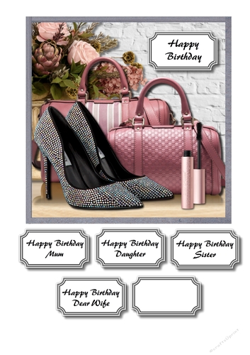 Designer bags and shoes