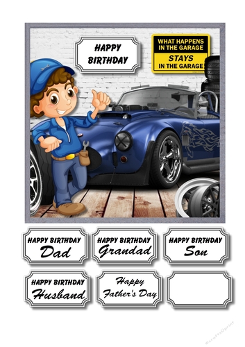 Garage and high performance car