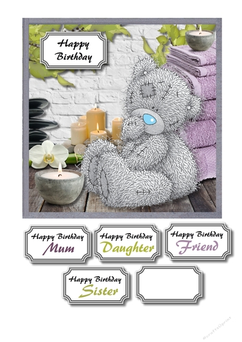 Tatty teddy spa day