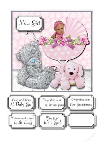 Tatty teddy its a girl